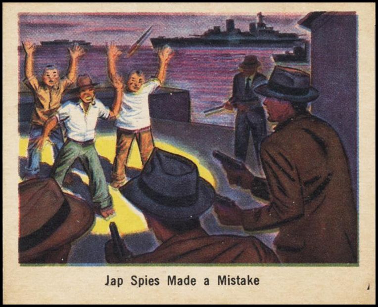 4 Jap Spies Make a Mistake